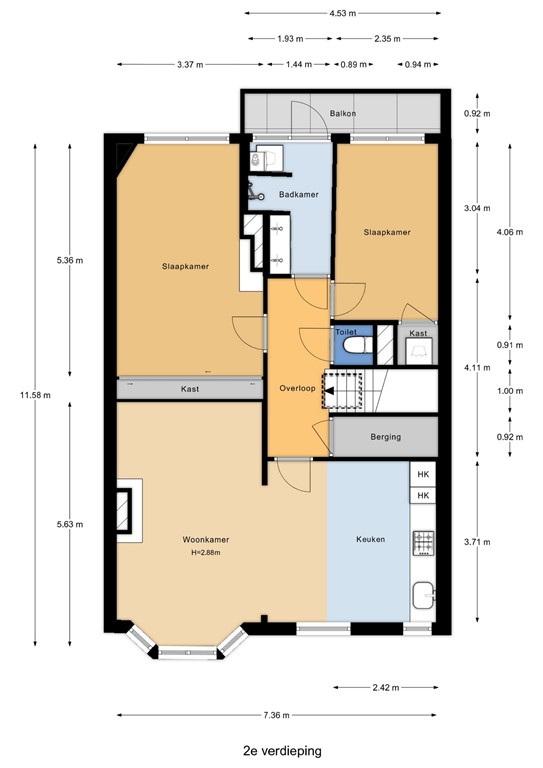 mediumsize floorplan